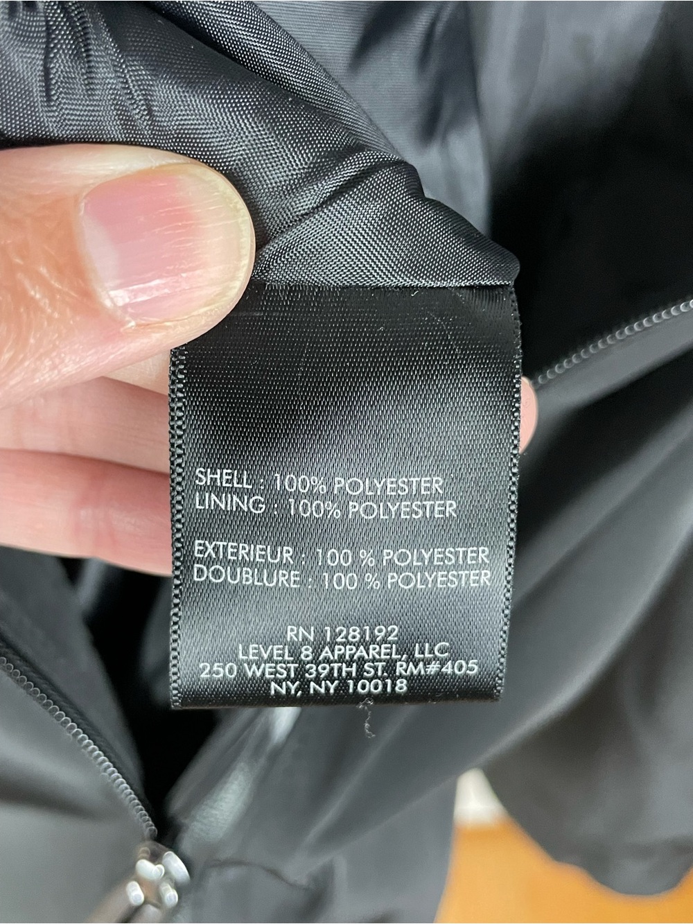 Tech by Tumi Black Zip Up Soft Shell Jacket Size M - Picture 12 of 12